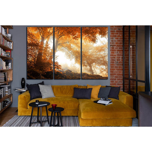 Seasons Autumn Trees №SL1066 Ready to Hang Canvas PrintCanvas art arrives ready to hang, with hanging accessories included and no additional framing required. Every canvas print is hand-crafted, made on-demand at our workshop and expertly stretched around