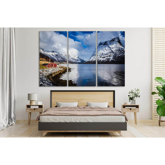 Norway Traditional Red House №Sl37 Ready to Hang Canvas PrintCanvas art arrives ready to hang, with hanging accessories included and no additional framing required. Every canvas print is hand-crafted, made on-demand at our workshop and expertly stretched