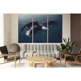 Flying Bald Eagle Wildlife №SL1543 Ready to Hang Canvas Print