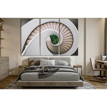 Spiral Stair Architecture №SL1410 Ready to Hang Canvas PrintCanvas art arrives ready to hang, with hanging accessories included and no additional framing required. Every canvas print is hand-crafted, made on-demand at our workshop and expertly stretched a