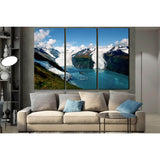 Glaciers №SL1329 Ready to Hang Canvas Print