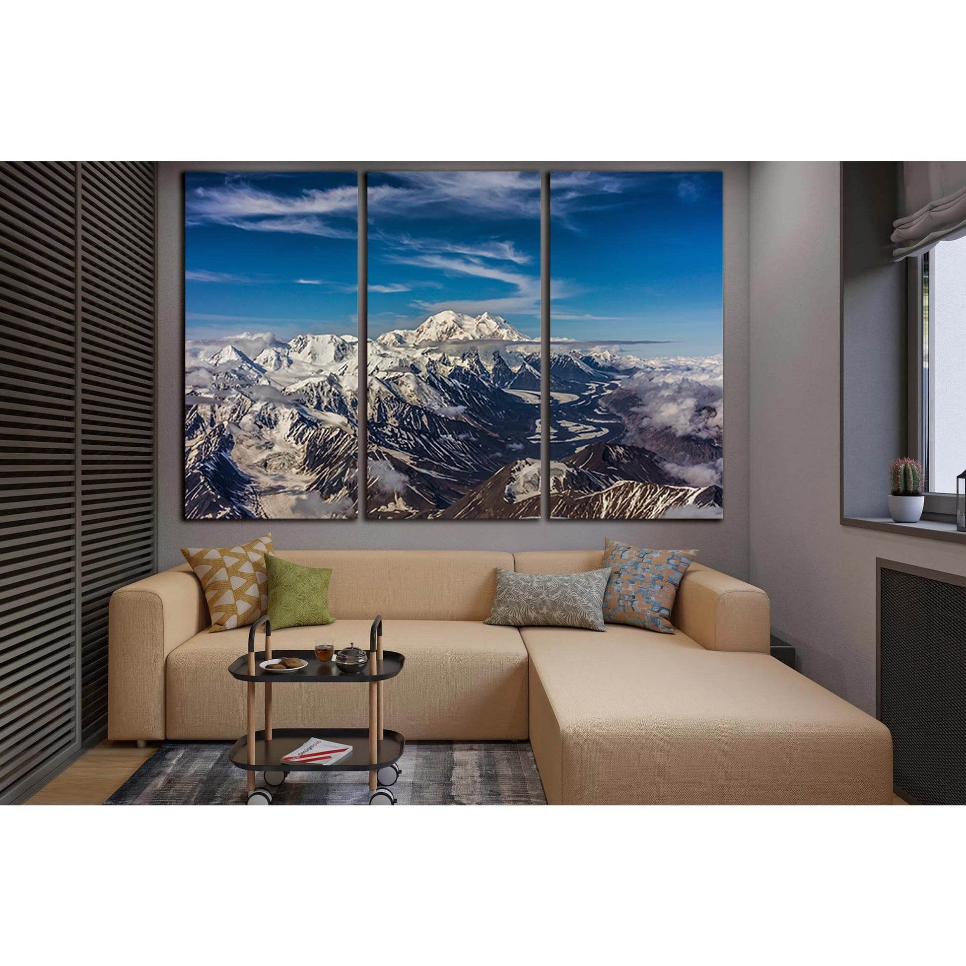 Snow Mountains And Clouds №SL1570 Ready to Hang Canvas PrintCanvas art arrives ready to hang, with hanging accessories included and no additional framing required. Every canvas print is hand-crafted, made on-demand at our workshop and expertly stretched a