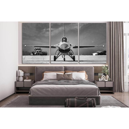 F-16 Fighting Falcon №SL861 Ready to Hang Canvas PrintCanvas art arrives ready to hang, with hanging accessories included and no additional framing required. Every canvas print is hand-crafted, made on-demand at our workshop and expertly stretched around