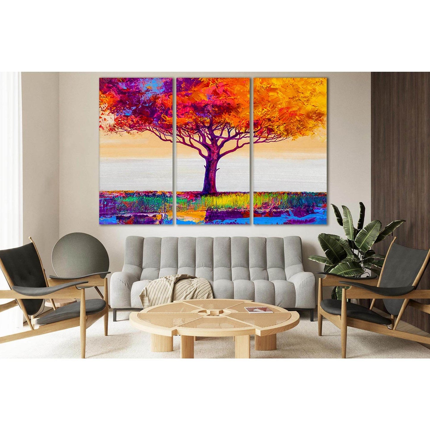 Colorful Abstract Tree №SL600 Ready to Hang Canvas PrintCanvas art arrives ready to hang, with hanging accessories included and no additional framing required. Every canvas print is hand-crafted, made on-demand at our workshop and expertly stretched aroun