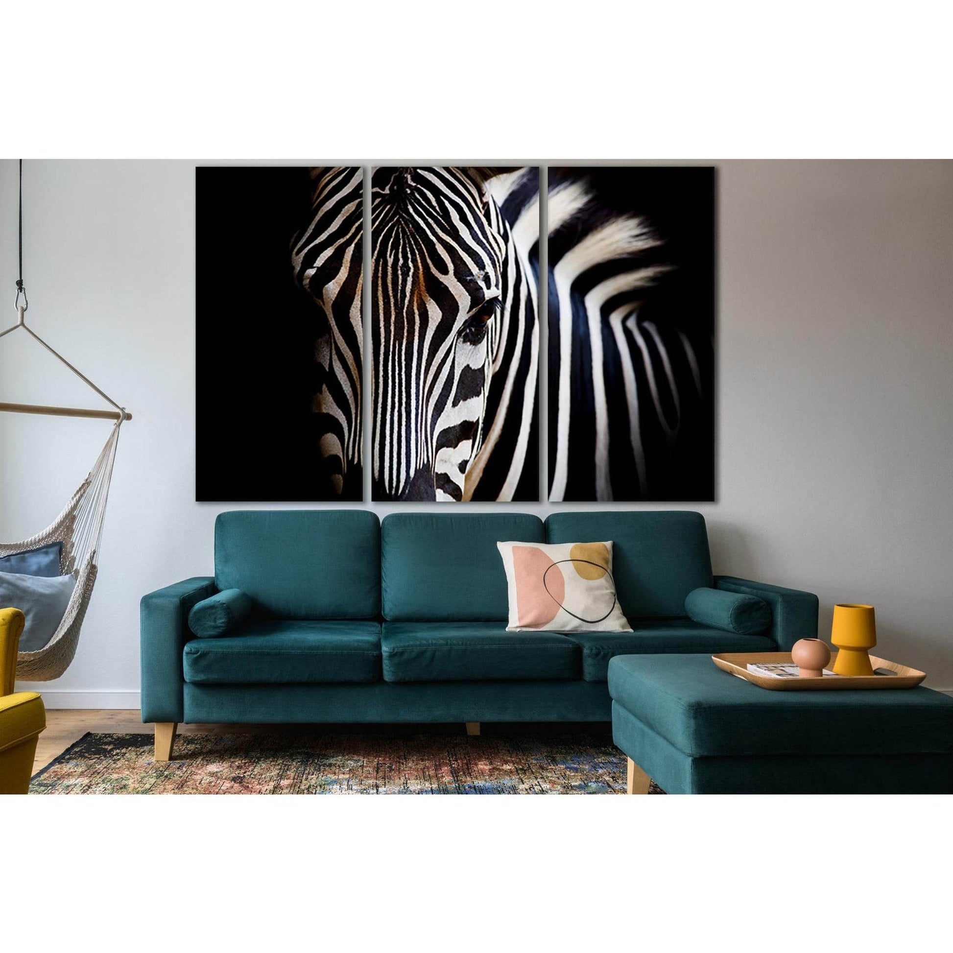 Zebra Close Up №SL1039 Ready to Hang Canvas PrintCanvas art arrives ready to hang, with hanging accessories included and no additional framing required. Every canvas print is hand-crafted, made on-demand at our workshop and expertly stretched around 100%