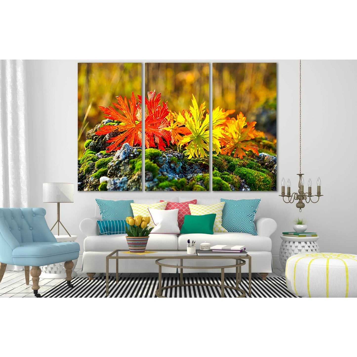 Beautiful Autumn Leaves №SL617 Ready to Hang Canvas PrintCanvas art arrives ready to hang, with hanging accessories included and no additional framing required. Every canvas print is hand-crafted, made on-demand at our workshop and expertly stretched arou
