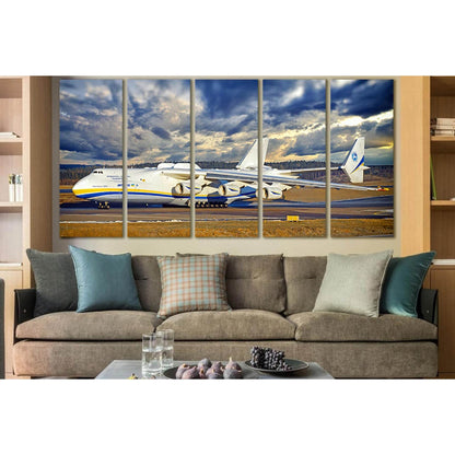 Antonov An-225 Mriya On The Runway №SL1440 Ready to Hang Canvas PrintCanvas art arrives ready to hang, with hanging accessories included and no additional framing required. Every canvas print is hand-crafted, made on-demand at our workshop and expertly st