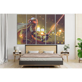 Astro Knight In Futuristic Armor №SL1266 Ready to Hang Canvas Print