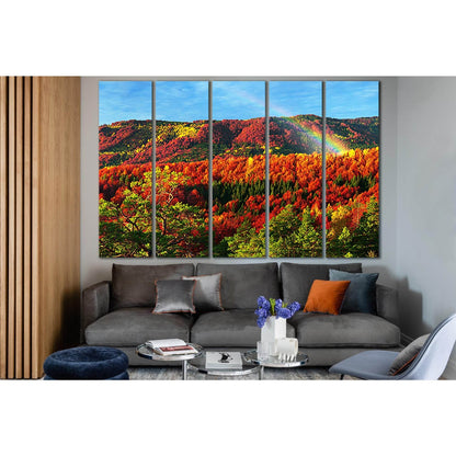 Rainbow Above The Autumn Forest №SL1500 Ready to Hang Canvas PrintCanvas art arrives ready to hang, with hanging accessories included and no additional framing required. Every canvas print is hand-crafted, made on-demand at our workshop and expertly stret