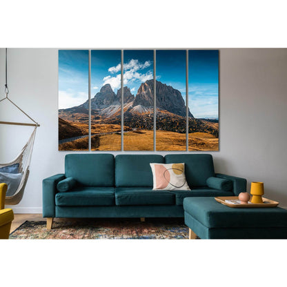 Mountains And Road Autumn Italy №SL1487 Ready to Hang Canvas PrintCanvas art arrives ready to hang, with hanging accessories included and no additional framing required. Every canvas print is hand-crafted, made on-demand at our workshop and expertly stret