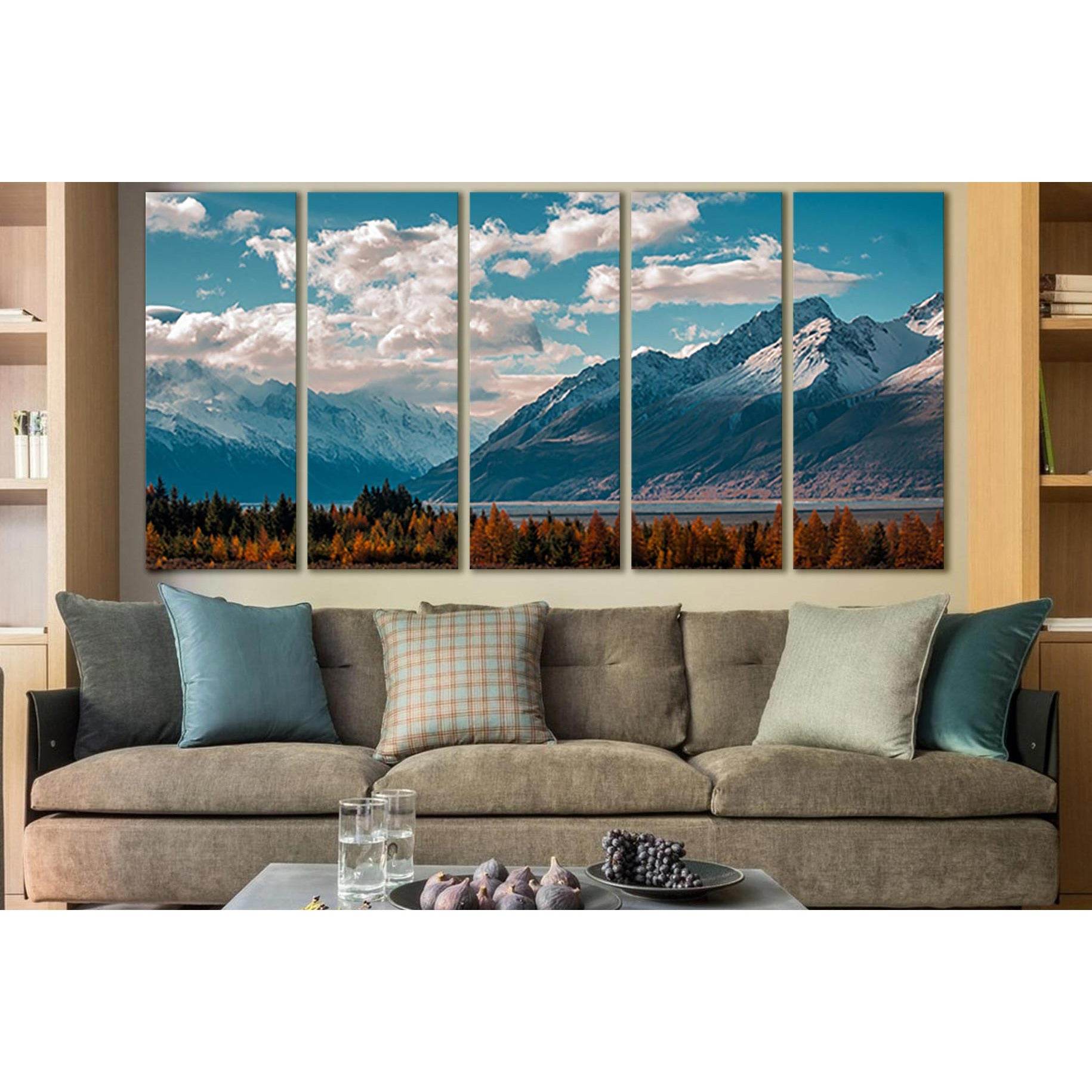 Beautiful Landscape Mountains №SL1569 Ready to Hang Canvas PrintCanvas art arrives ready to hang, with hanging accessories included and no additional framing required. Every canvas print is hand-crafted, made on-demand at our workshop and expertly stretch