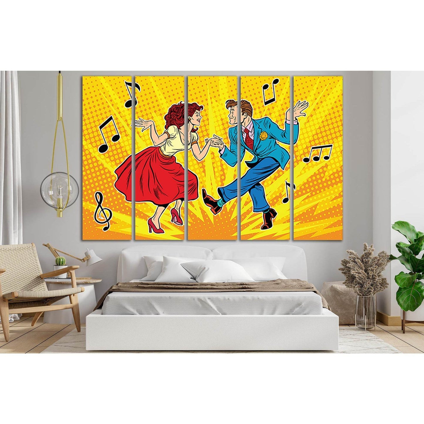 Man And Woman Dancing Vintage Pop Art №SL547 Ready to Hang Canvas PrintCanvas art arrives ready to hang, with hanging accessories included and no additional framing required. Every canvas print is hand-crafted, made on-demand at our workshop and expertly