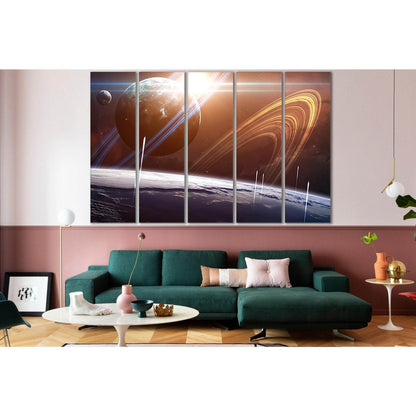 Sci Fi Planets №SL975 Ready to Hang Canvas PrintCanvas art arrives ready to hang, with hanging accessories included and no additional framing required. Every canvas print is hand-crafted, made on-demand at our workshop and expertly stretched around 100% N