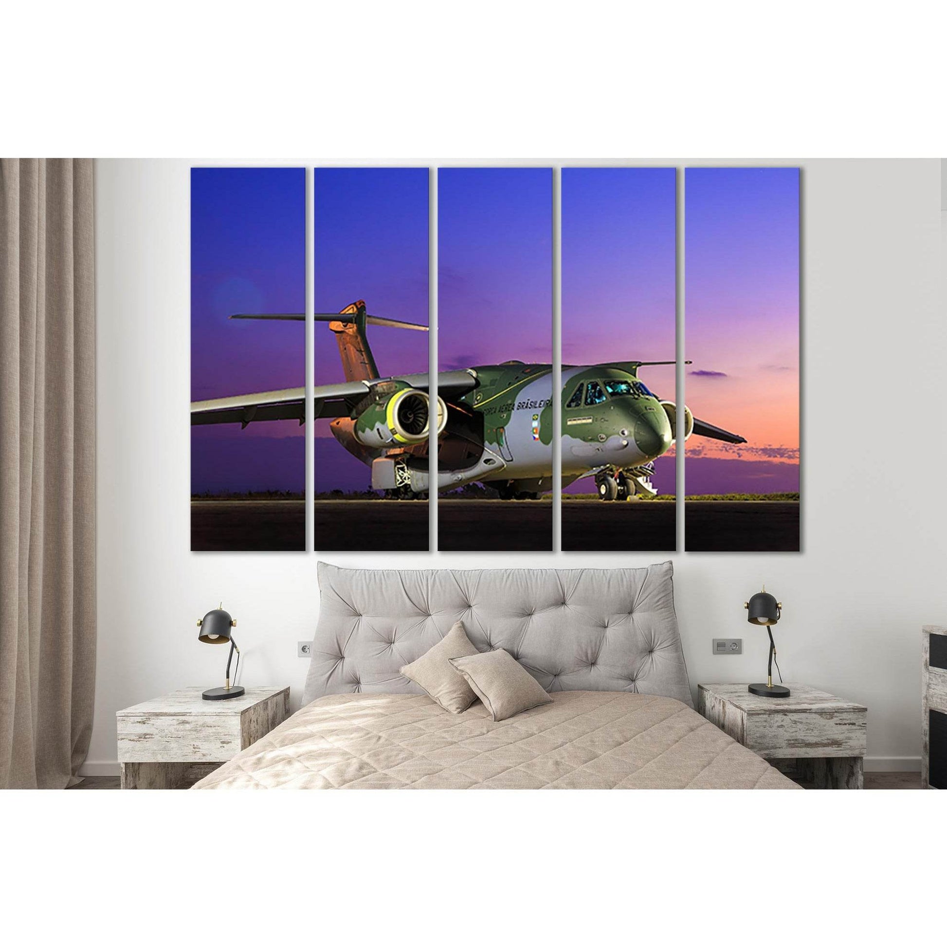 Transport Aircraft Embraer Kc 390 №SL1441 Ready to Hang Canvas PrintCanvas art arrives ready to hang, with hanging accessories included and no additional framing required. Every canvas print is hand-crafted, made on-demand at our workshop and expertly str
