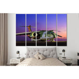 Transport Aircraft Embraer Kc 390 №SL1441 Ready to Hang Canvas Print