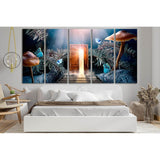 Magical Open Secret Door №SL1265 Ready to Hang Canvas Print
