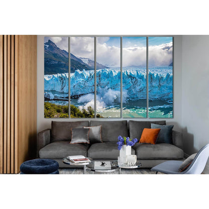 Ice Collapsing Into The Water №SL1326 Ready to Hang Canvas PrintCanvas art arrives ready to hang, with hanging accessories included and no additional framing required. Every canvas print is hand-crafted, made on-demand at our workshop and expertly stretch