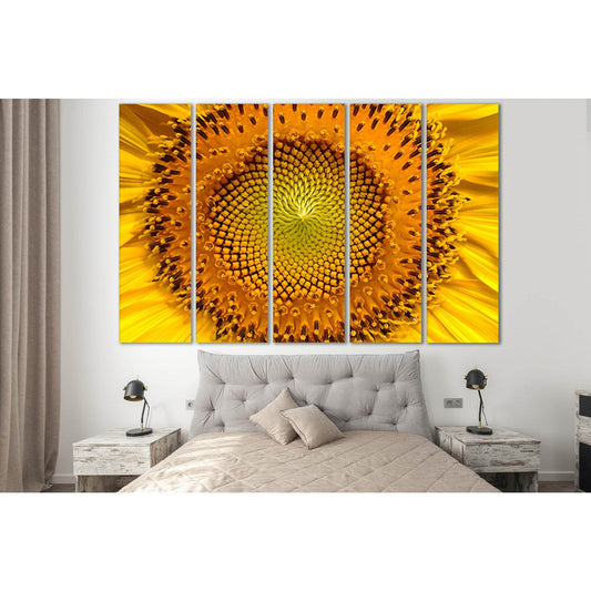 Beautiful Sunflower Close Up №SL732 Ready to Hang Canvas PrintCanvas art arrives ready to hang, with hanging accessories included and no additional framing required. Every canvas print is hand-crafted, made on-demand at our workshop and expertly stretched
