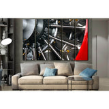 Airplane Radial Engine №SL1444 Ready to Hang Canvas Print