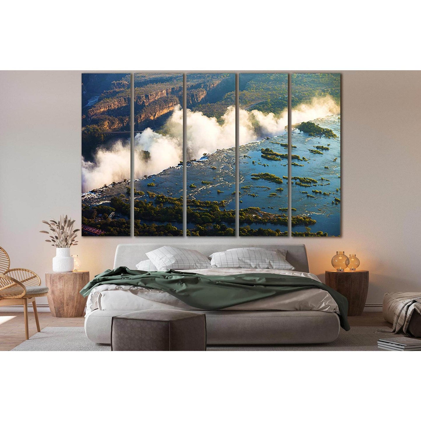 Rivers Zimbabwe Victoria Falls №SL490 Ready to Hang Canvas PrintCanvas art arrives ready to hang, with hanging accessories included and no additional framing required. Every canvas print is hand-crafted, made on-demand at our workshop and expertly stretch