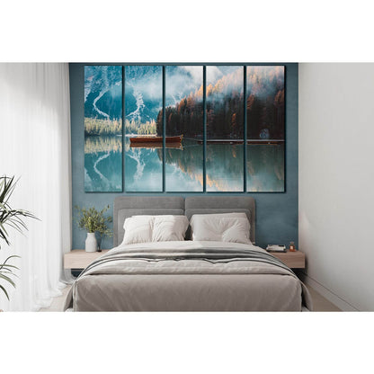 Boat On A Lake In Autumn №SL1495 Ready to Hang Canvas PrintCanvas art arrives ready to hang, with hanging accessories included and no additional framing required. Every canvas print is hand-crafted, made on-demand at our workshop and expertly stretched ar
