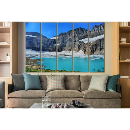 Grinnell Glacier Clear Blue Sky №SL1345 Ready to Hang Canvas PrintCanvas art arrives ready to hang, with hanging accessories included and no additional framing required. Every canvas print is hand-crafted, made on-demand at our workshop and expertly stret