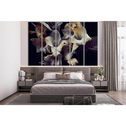 Gray And Yellow Flowers №SL708 Ready to Hang Canvas PrintCanvas art arrives ready to hang, with hanging accessories included and no additional framing required. Every canvas print is hand-crafted, made on-demand at our workshop and expertly stretched arou