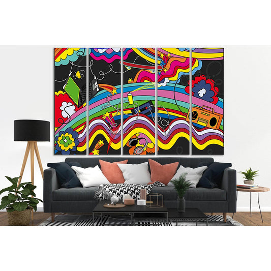 Background In Style Pop Art №SL541 Ready to Hang Canvas PrintCanvas art arrives ready to hang, with hanging accessories included and no additional framing required. Every canvas print is hand-crafted, made on-demand at our workshop and expertly stretched