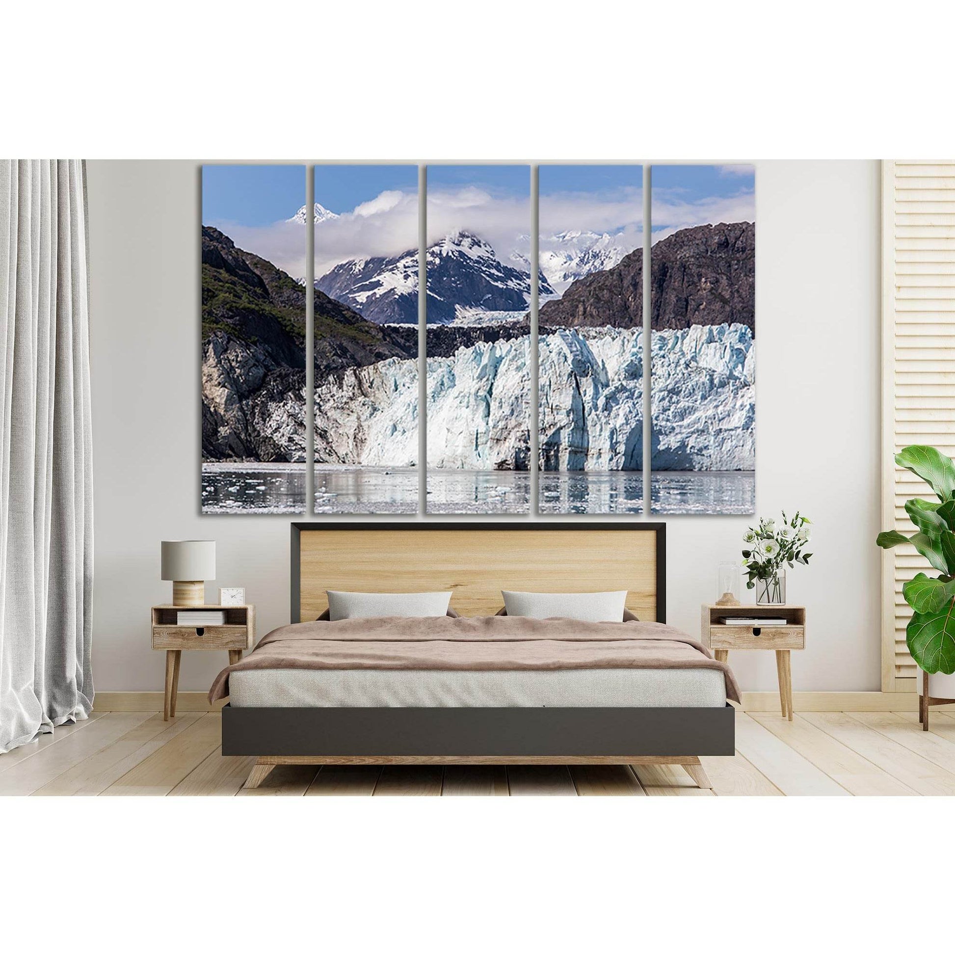 Glacier And Mount Fairweather Range Mountains №SL1356 Ready to Hang Canvas PrintCanvas art arrives ready to hang, with hanging accessories included and no additional framing required. Every canvas print is hand-crafted, made on-demand at our workshop and