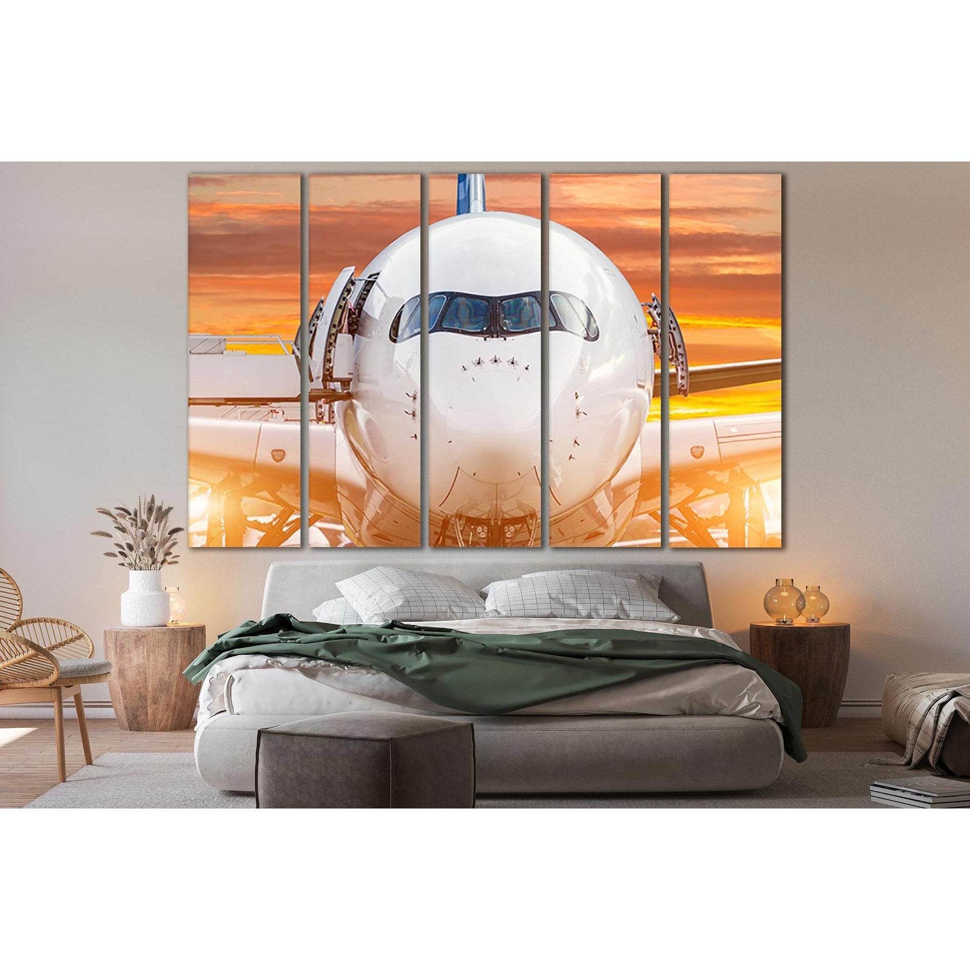 Airplane View From The Front Cockpit №SL758 Ready to Hang Canvas PrintCanvas art arrives ready to hang, with hanging accessories included and no additional framing required. Every canvas print is hand-crafted, made on-demand at our workshop and expertly s
