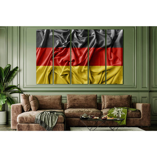 Flag Of Germany №SL1174 Ready to Hang Canvas PrintCanvas art arrives ready to hang, with hanging accessories included and no additional framing required. Every canvas print is hand-crafted, made on-demand at our workshop and expertly stretched around 100%