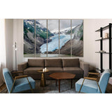 Salmon Glacier Near Hyder Alaska №SL1358 Ready to Hang Canvas Print