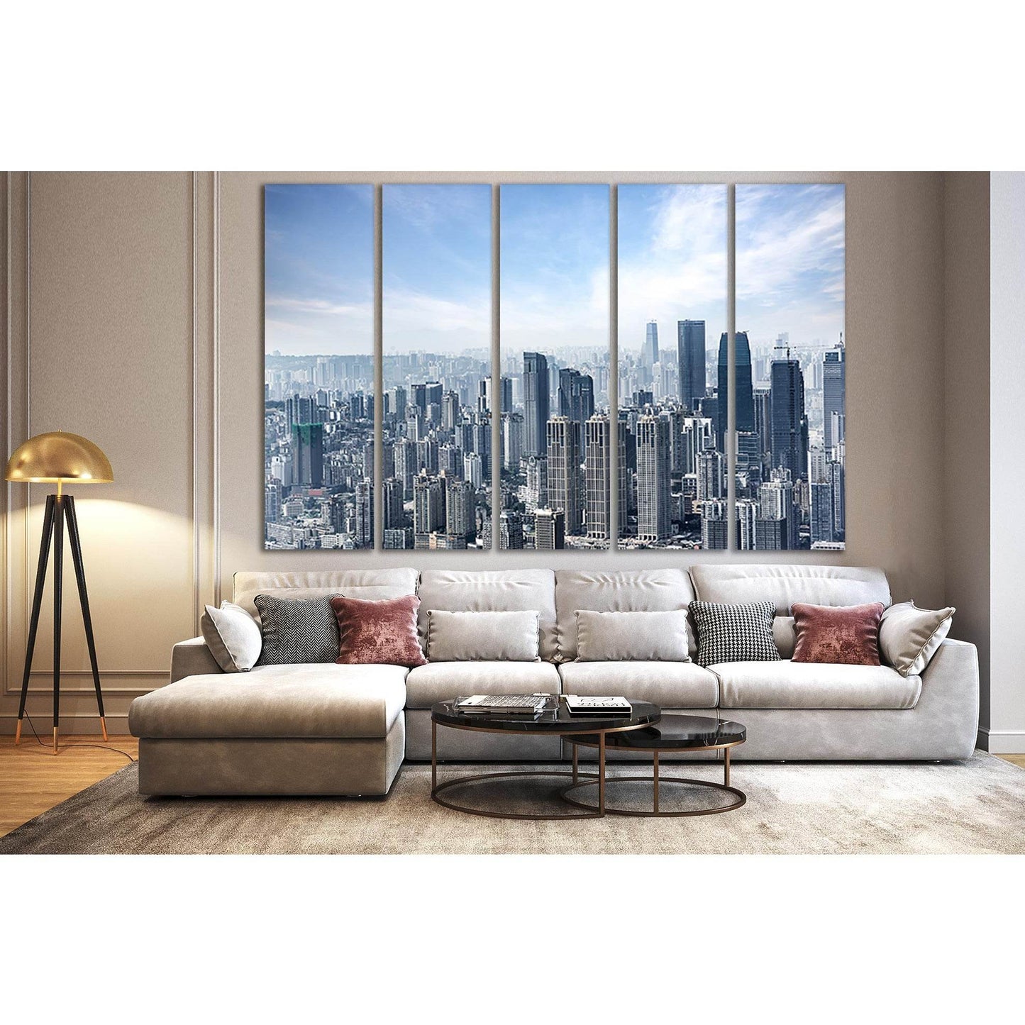 City Buildings Skyline №SL372 Ready to Hang Canvas PrintCanvas art arrives ready to hang, with hanging accessories included and no additional framing required. Every canvas print is hand-crafted, made on-demand at our workshop and expertly stretched aroun