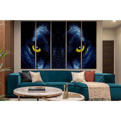 Black Wolf Gaze №SL1536 Ready to Hang Canvas PrintCanvas art arrives ready to hang, with hanging accessories included and no additional framing required. Every canvas print is hand-crafted, made on-demand at our workshop and expertly stretched around 100%