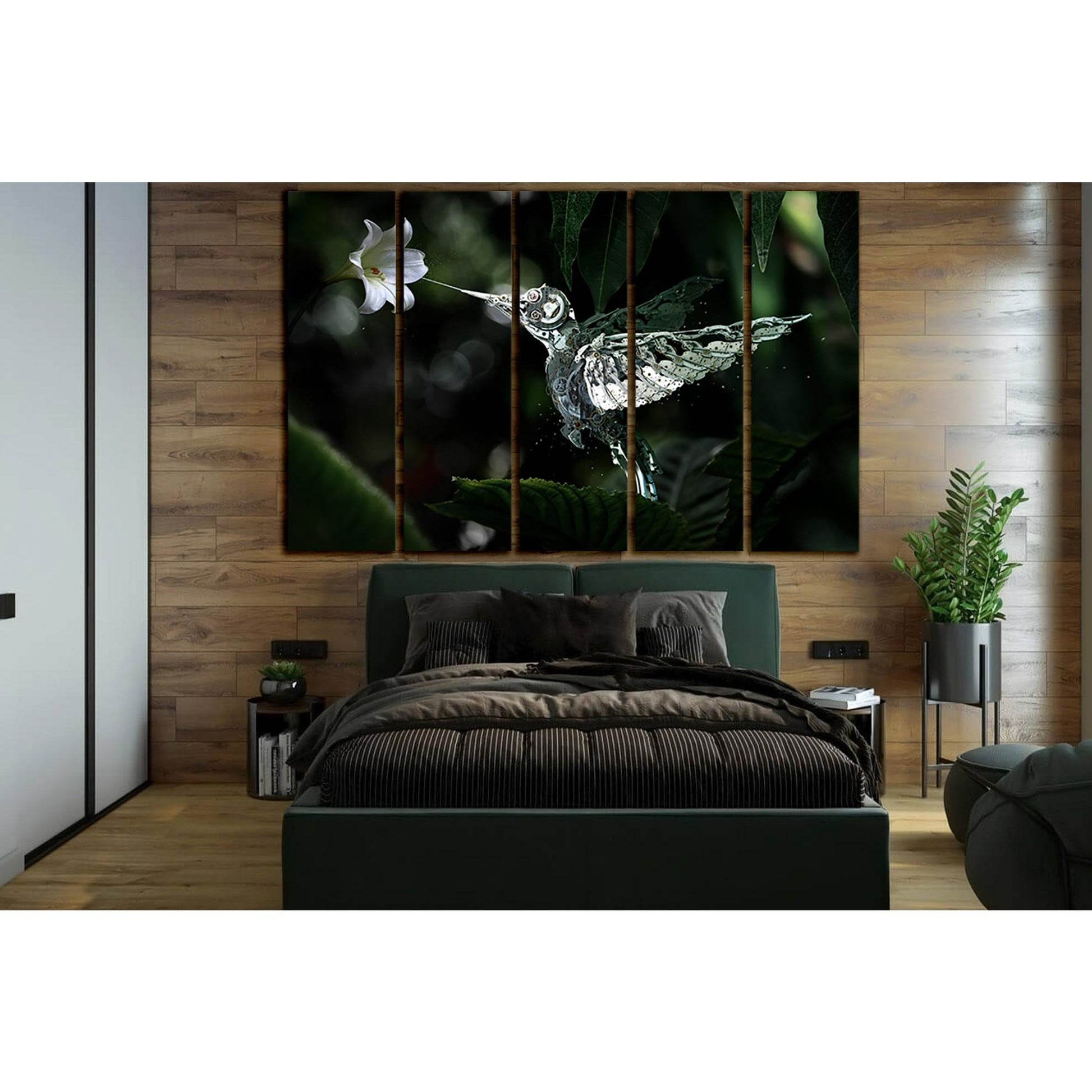 Robot Calibri №SL1292 Ready to Hang Canvas PrintCanvas art arrives ready to hang, with hanging accessories included and no additional framing required. Every canvas print is hand-crafted, made on-demand at our workshop and expertly stretched around 100% N