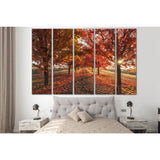 Autumn Fall Season Trees №SL1490 Ready to Hang Canvas Print