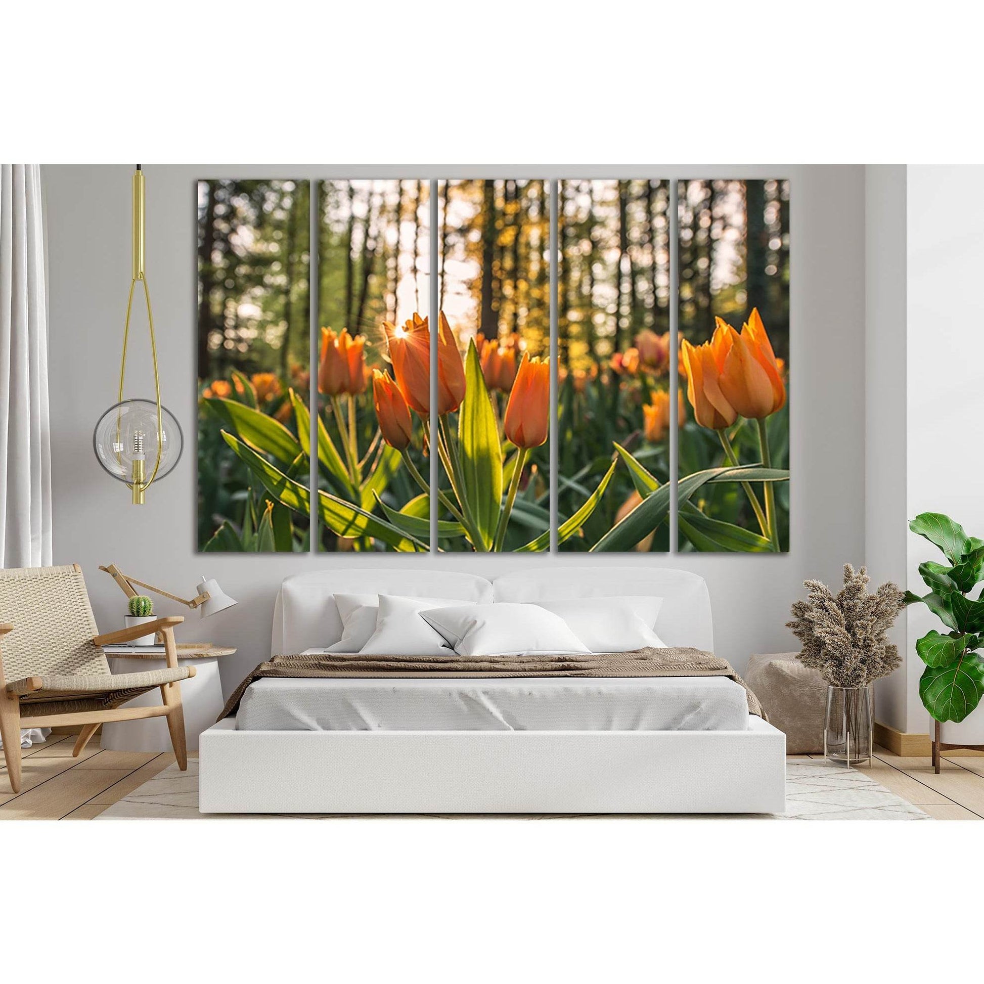 Yellow Tulips In The Forest №SL695 Ready to Hang Canvas PrintCanvas art arrives ready to hang, with hanging accessories included and no additional framing required. Every canvas print is hand-crafted, made on-demand at our workshop and expertly stretched