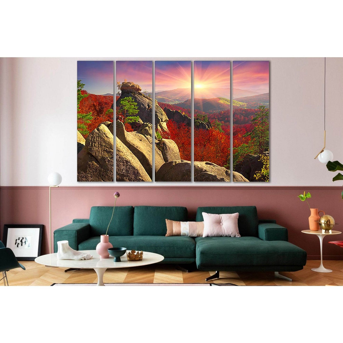 Light Rays Carpathians Ukraine №SL292 Ready to Hang Canvas PrintCanvas art arrives ready to hang, with hanging accessories included and no additional framing required. Every canvas print is hand-crafted, made on-demand at our workshop and expertly stretch