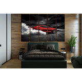 Spectacular Red Sports Car №SL1429 Ready to Hang Canvas Print