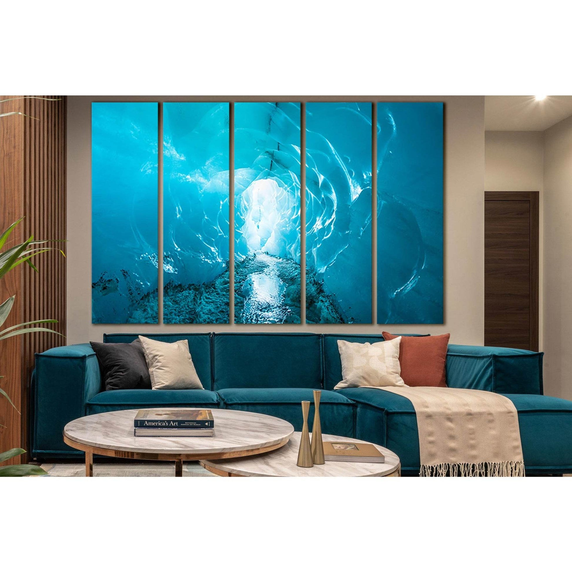 Crystal Ice Cave №SL1325 Ready to Hang Canvas PrintCanvas art arrives ready to hang, with hanging accessories included and no additional framing required. Every canvas print is hand-crafted, made on-demand at our workshop and expertly stretched around 100