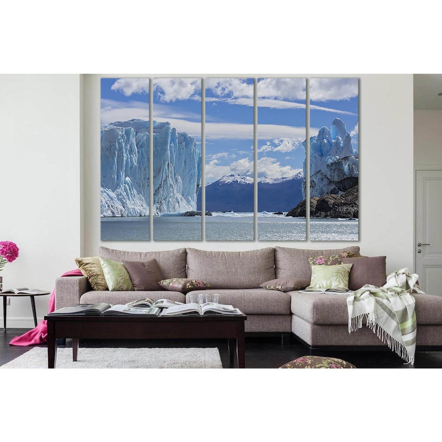 Perito Moreno Blue Glacier №SL1359 Ready to Hang Canvas PrintCanvas art arrives ready to hang, with hanging accessories included and no additional framing required. Every canvas print is hand-crafted, made on-demand at our workshop and expertly stretched