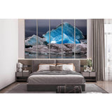 Lake Of The Vatnajökull Glacier №SL1351 Ready to Hang Canvas Print
