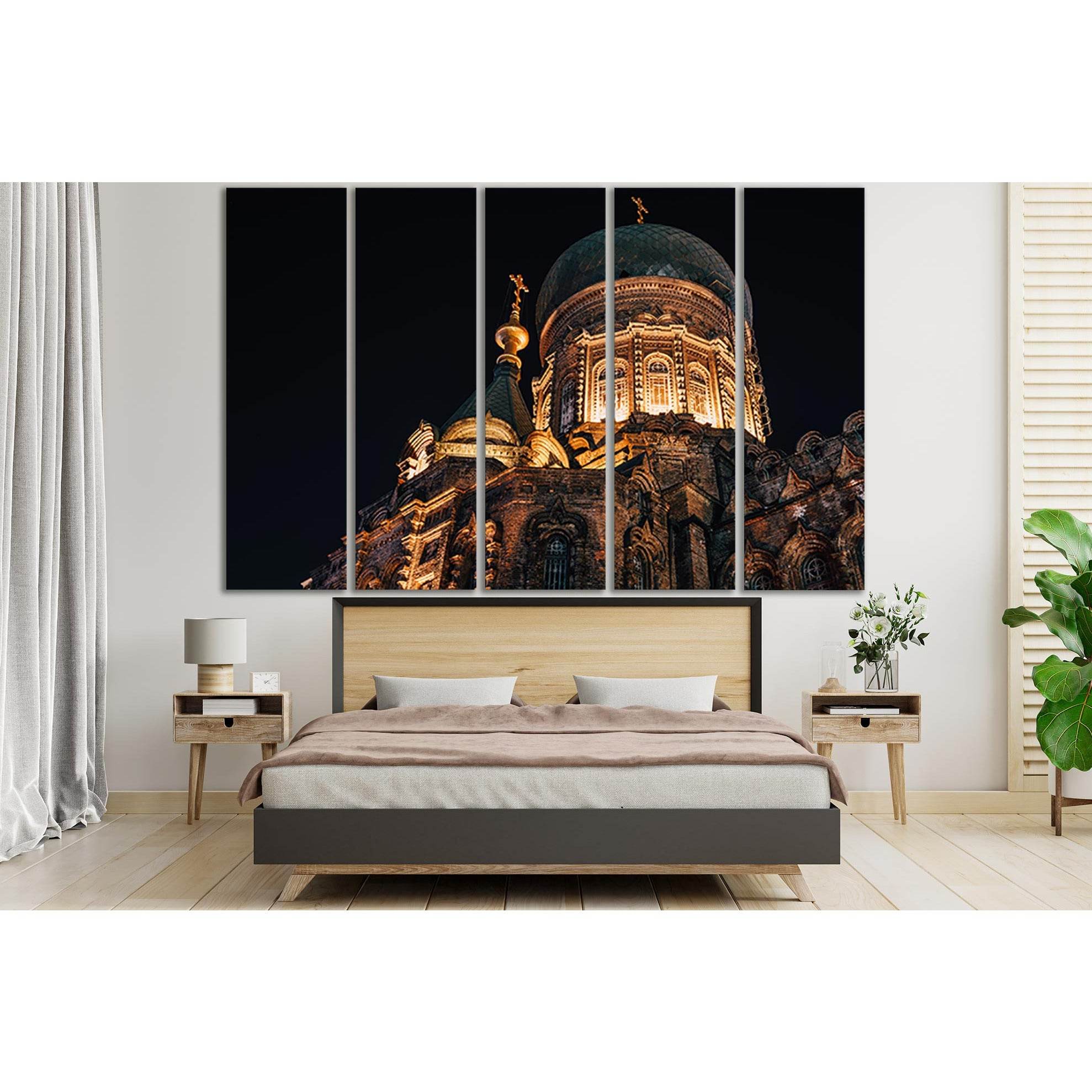 Architecture Of The Orthodox Church №SL1414 Ready to Hang Canvas Print