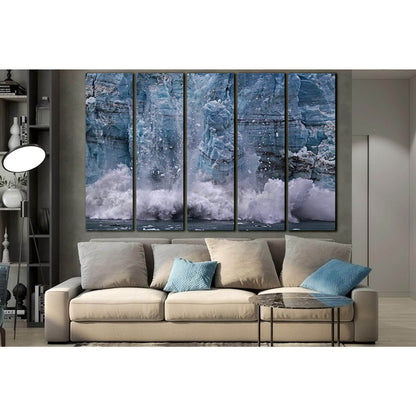 Ice Calving From Margerie Glacier №SL1314 Ready to Hang Canvas PrintCanvas art arrives ready to hang, with hanging accessories included and no additional framing required. Every canvas print is hand-crafted, made on-demand at our workshop and expertly str
