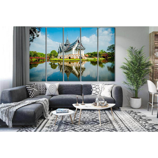 Sanphet Prasat Palace №SL1371 Ready to Hang Canvas PrintCanvas art arrives ready to hang, with hanging accessories included and no additional framing required. Every canvas print is hand-crafted, made on-demand at our workshop and expertly stretched aroun