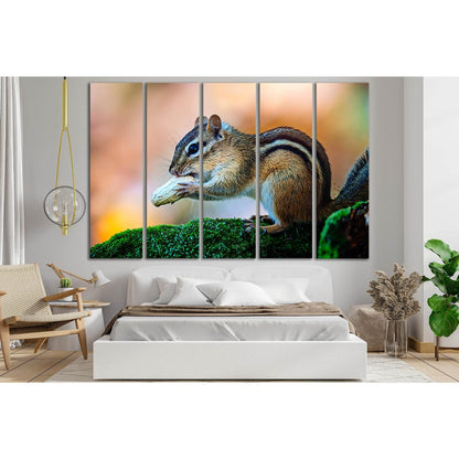 Little Chipmunk With Nuts №SL1516 Ready to Hang Canvas PrintCanvas art arrives ready to hang, with hanging accessories included and no additional framing required. Every canvas print is hand-crafted, made on-demand at our workshop and expertly stretched a