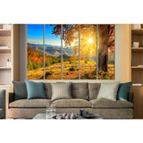 Early Autumn Morning №SL1499 Ready to Hang Canvas Print