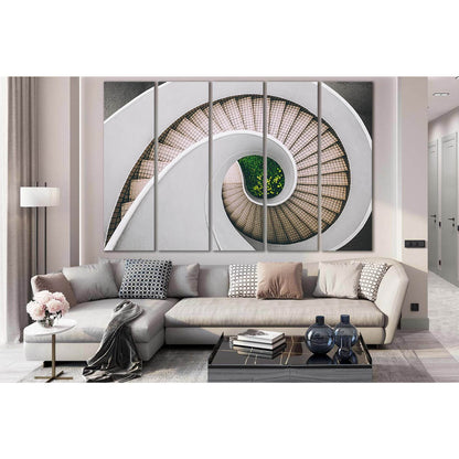 Spiral Stair Architecture №SL1410 Ready to Hang Canvas PrintCanvas art arrives ready to hang, with hanging accessories included and no additional framing required. Every canvas print is hand-crafted, made on-demand at our workshop and expertly stretched a