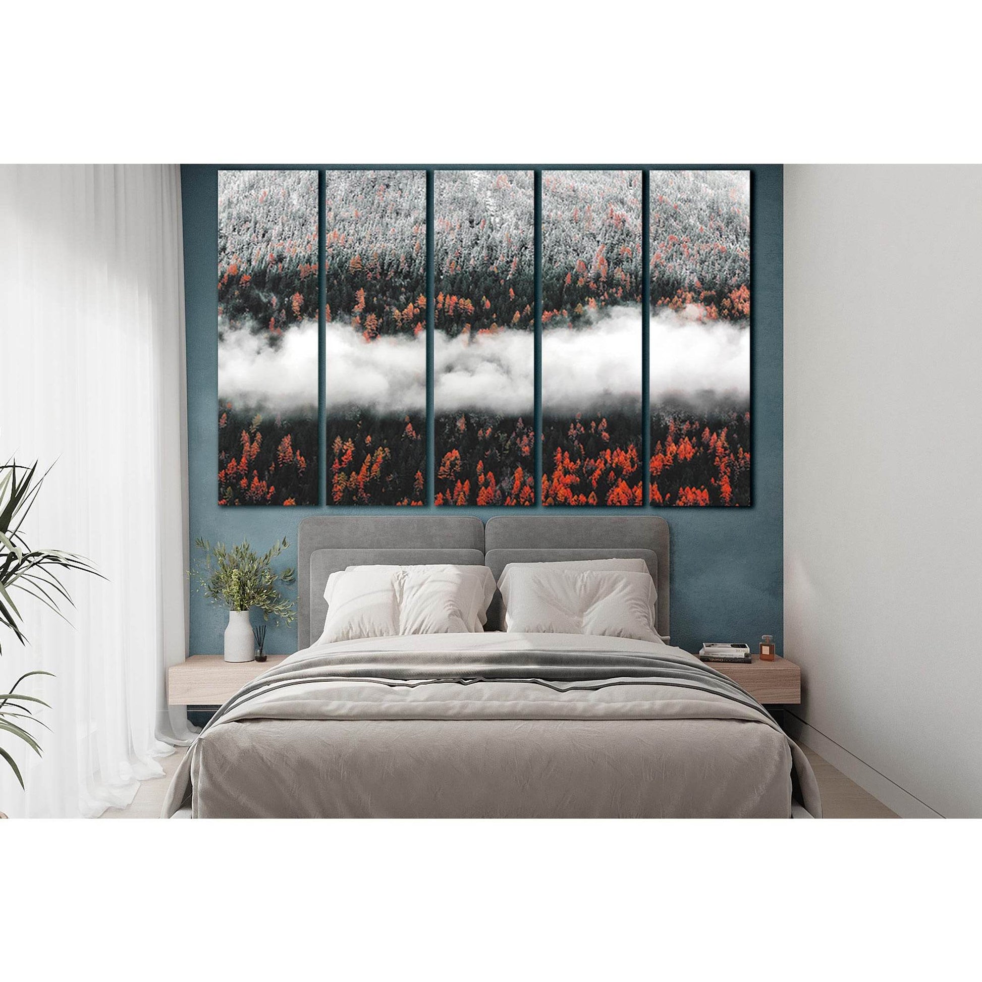 Autumn Forest Landscape №SL1484 Ready to Hang Canvas PrintCanvas art arrives ready to hang, with hanging accessories included and no additional framing required. Every canvas print is hand-crafted, made on-demand at our workshop and expertly stretched aro