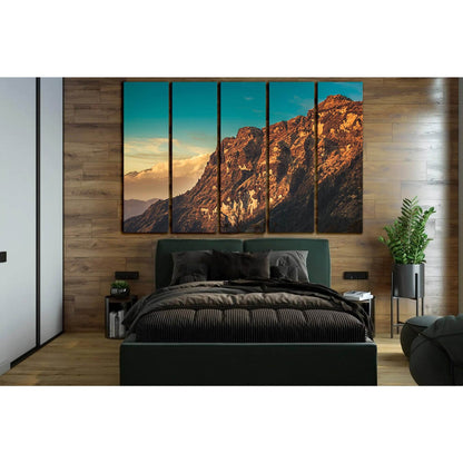 Mountains Snow And Clouds Landscape №SL1588 Ready to Hang Canvas PrintCanvas art arrives ready to hang, with hanging accessories included and no additional framing required. Every canvas print is hand-crafted, made on-demand at our workshop and expertly s